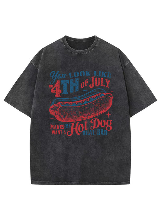 Vintage You Look Like The 4th Washed T-Shirt