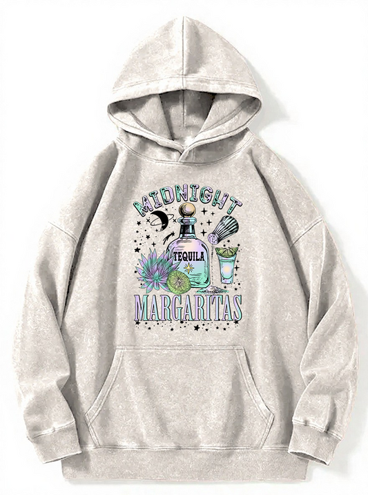 Plus Size Midnight Tequila Washed Hoodie