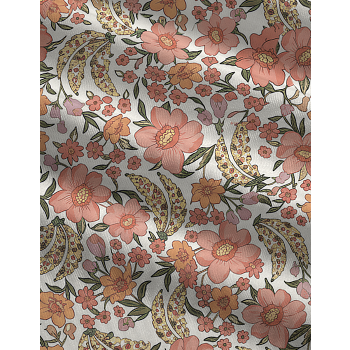 V-Neck Amber Bloom Jumpsuit with Pockets for Women