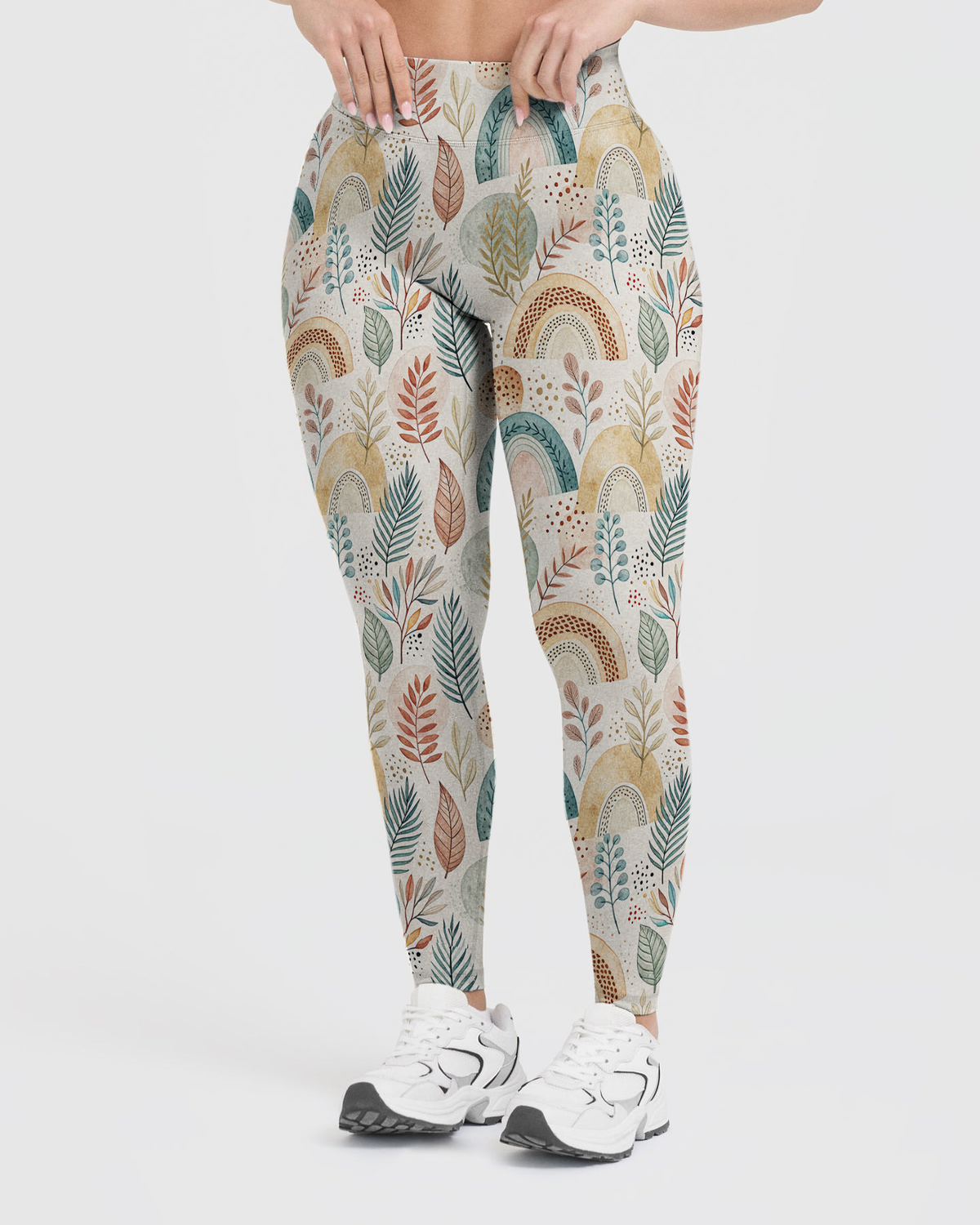 Vintage Plant Arches Leggings