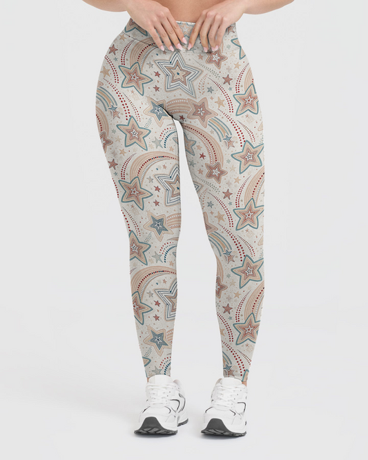 Vintage Star Curves Leggings