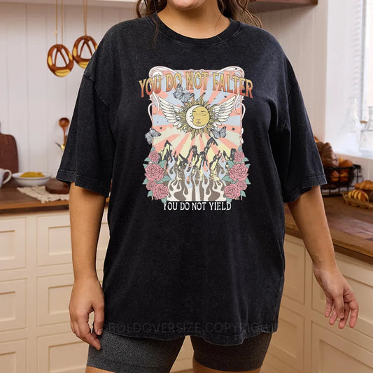 Vintage You Do Not Falter Washed T-Shirt