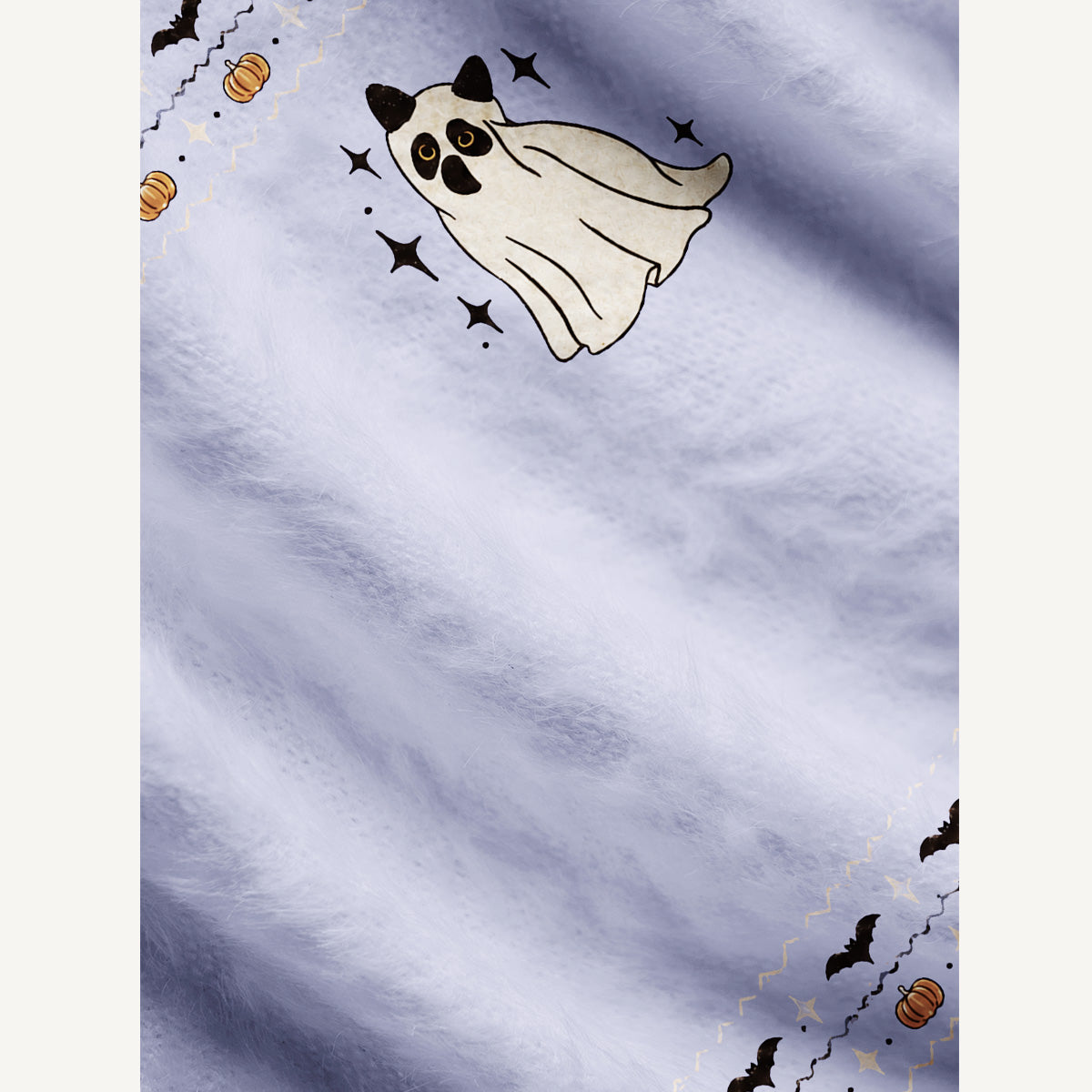 Halloween Cats Forever Print Halloween Ugly Cardigan Sweaters