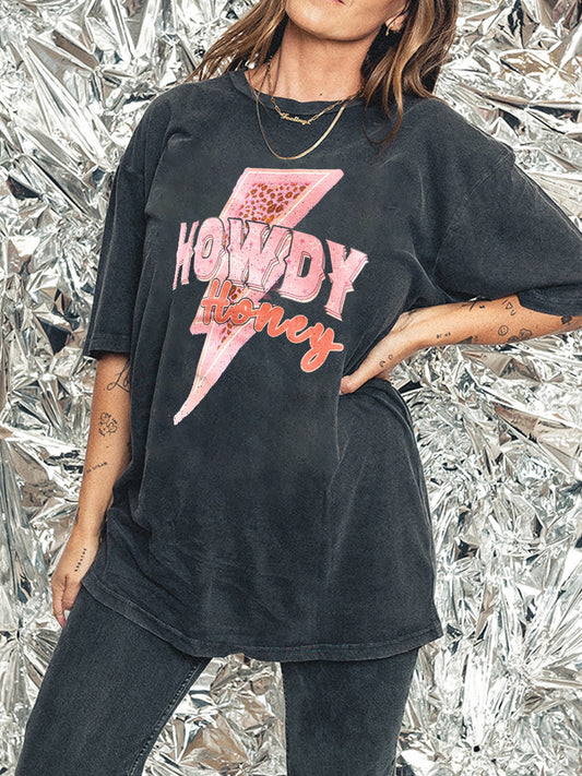 Howdy Honey Washed Tee