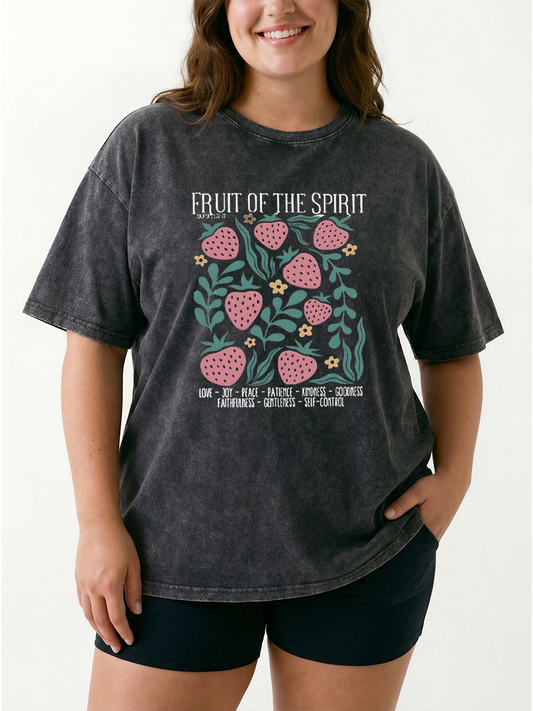 Vintage Fruit Of The Spirit Washed T-Shirt