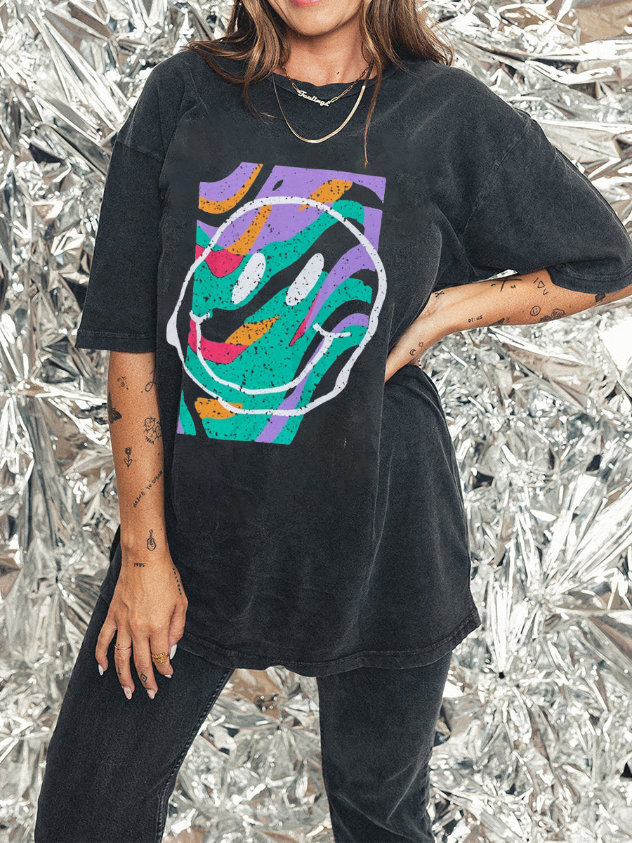 Happy Life Washed Tee