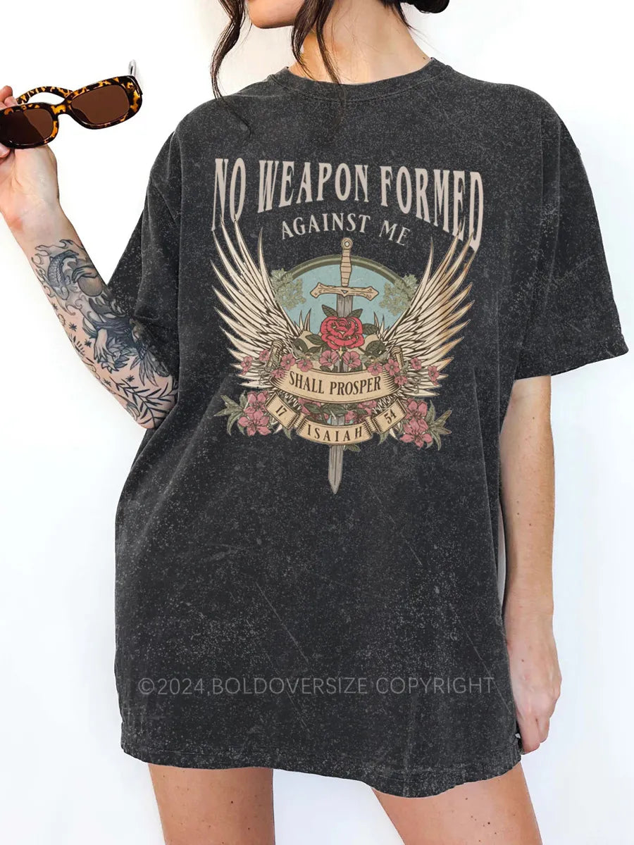 Vintage Boho Bible Verse Washed T-Shirt