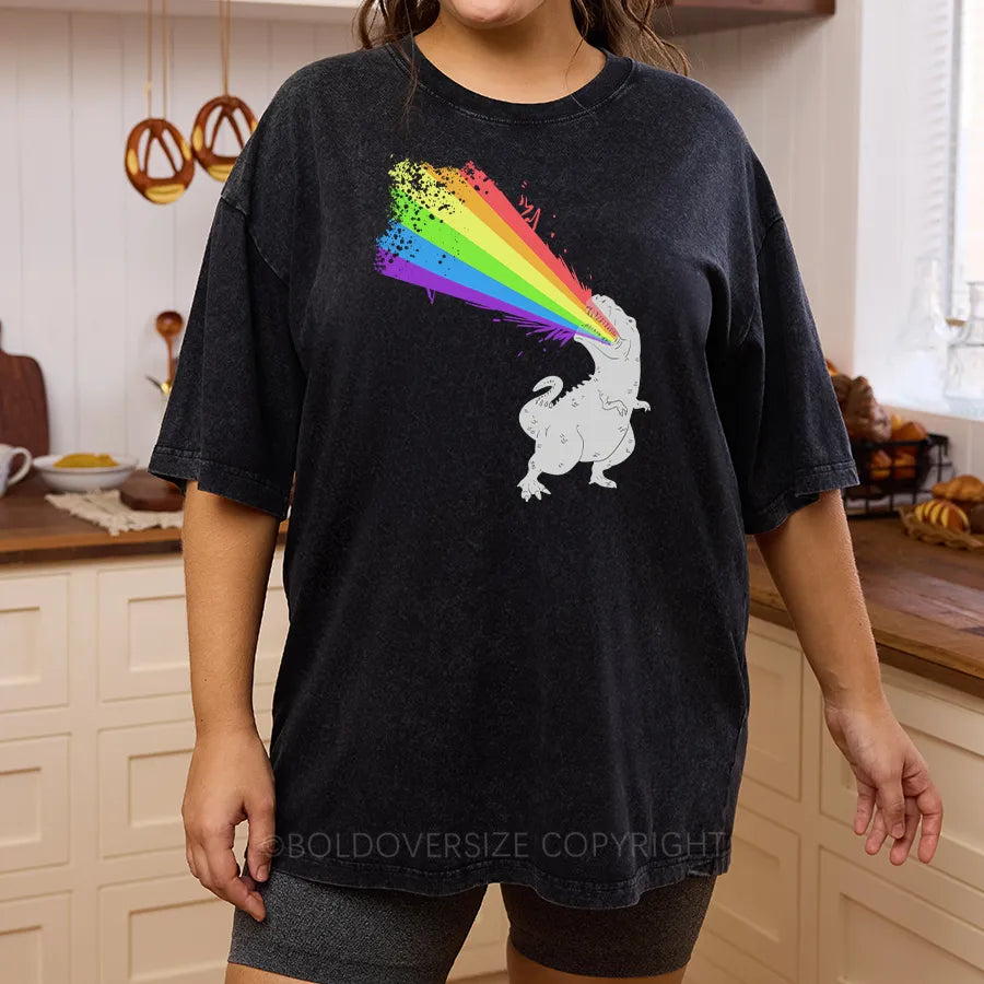 Vintage Technicolour Rex Washed T-Shirt
