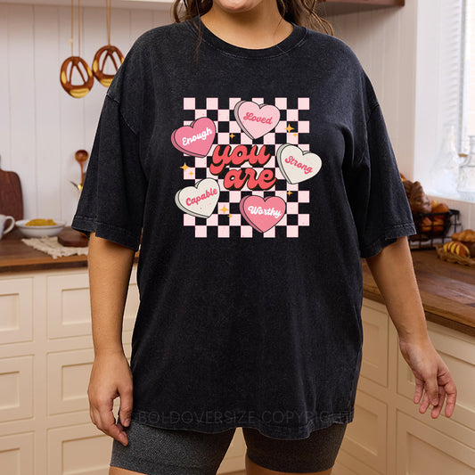 Vintage Cute Teacher Washed T-Shirt