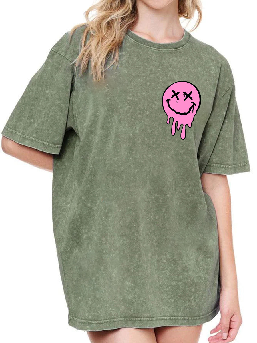 Vintage It'S Fine Washed T-Shirt