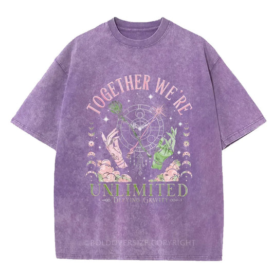 Vintage Witch Together We’Re Unlimited Washed T-Shirt