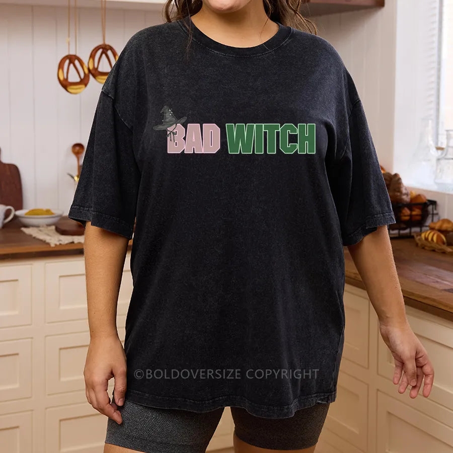 Vintage Bad Witch Washed T-Shirt