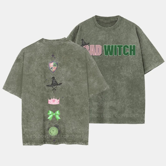 Vintage Bad Witch Washed T-Shirt