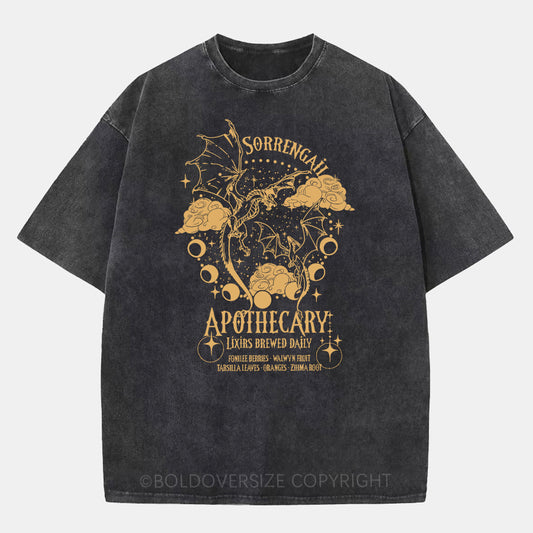 Vintage Dragon Violet Washed T-Shirt