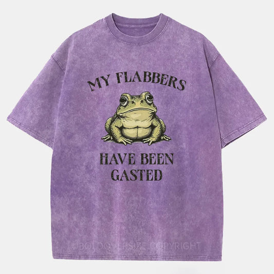 Vintage My Flabbers, Have Been Gasted Washed T-Shirt