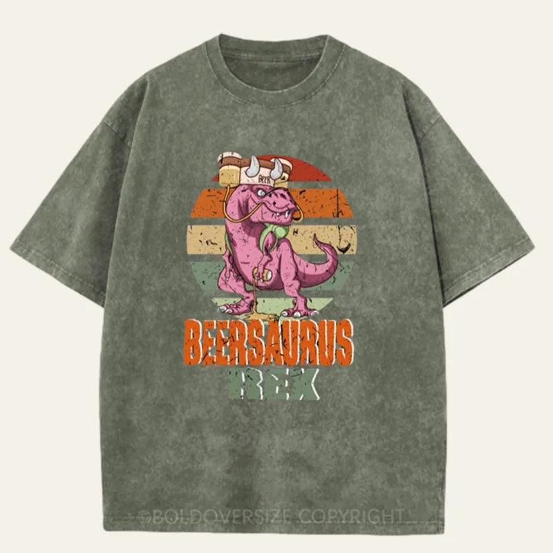 Vintage Beersaurus Washed T-Shirt