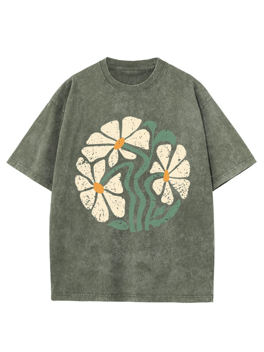 Vintage Daisy Washed T-Shirt