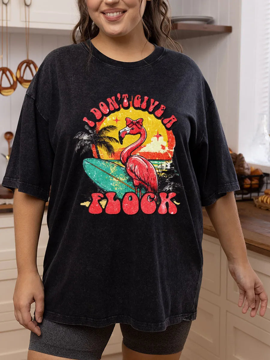 Vintage Trendy Summer Oversize Washed T-Shirt