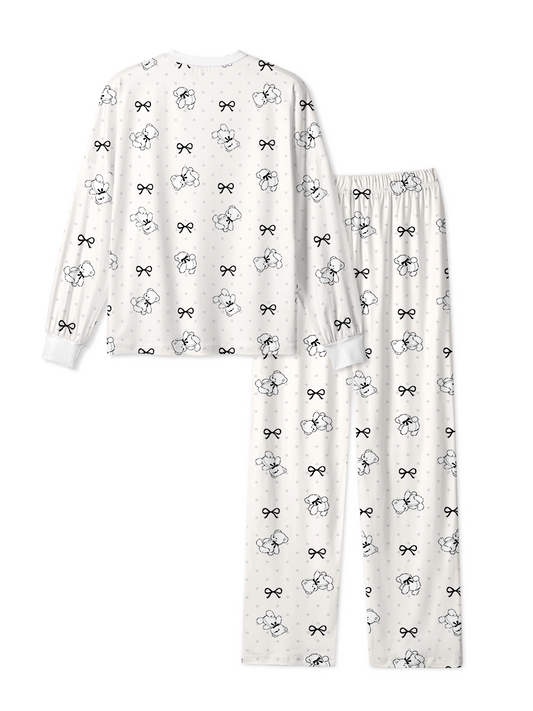 Vintage White Bear Pajamas