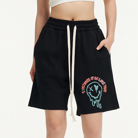 Vintage Sometimes It Be Like That Unisex Shorts