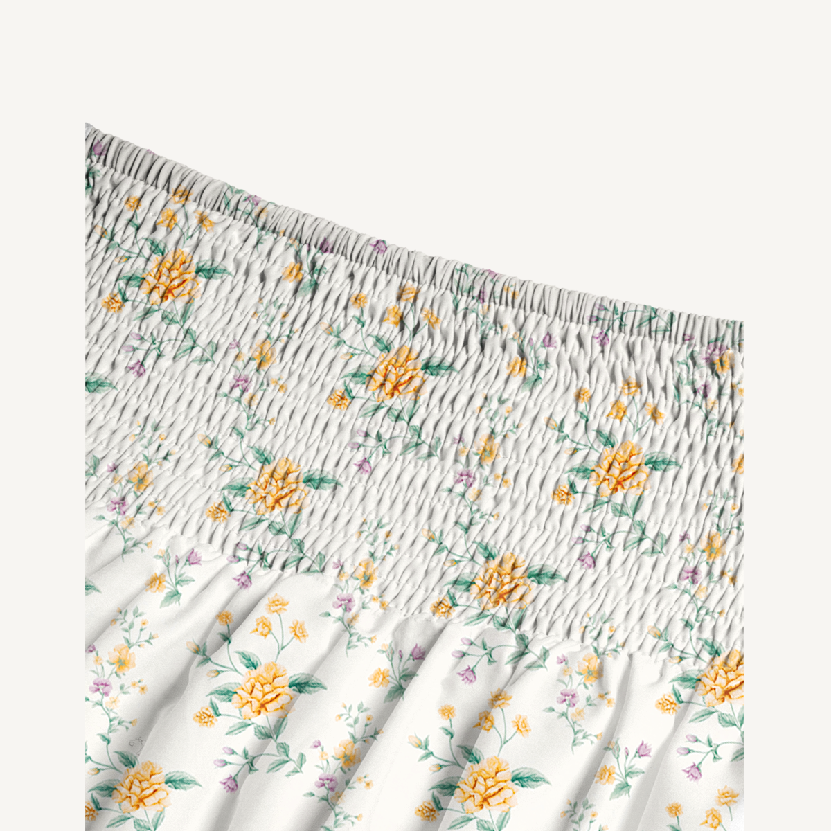 Amber Rose Print Convertible Maxi Skirt & Strapless Dress