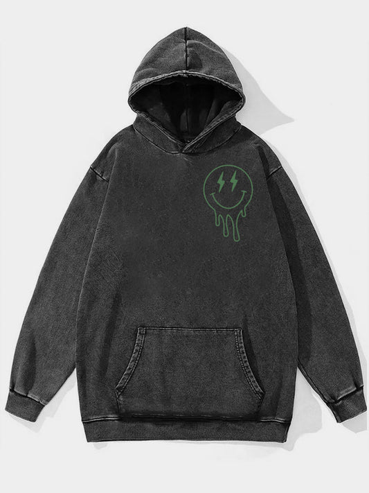 Husbands Last Nerve Washed Hoodie