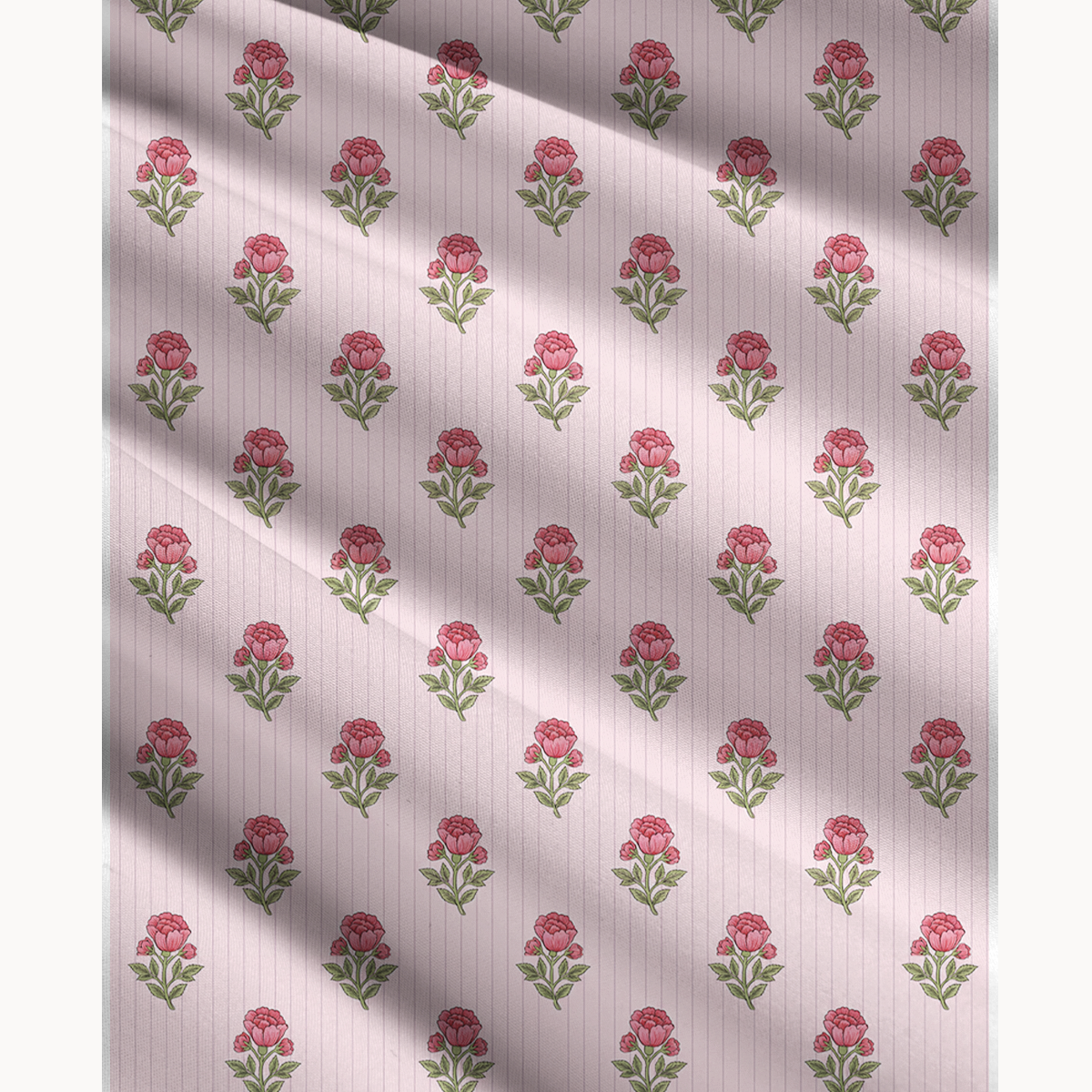 Misty Rose Garden Print Convertible Maxi Skirt & Strapless Dress