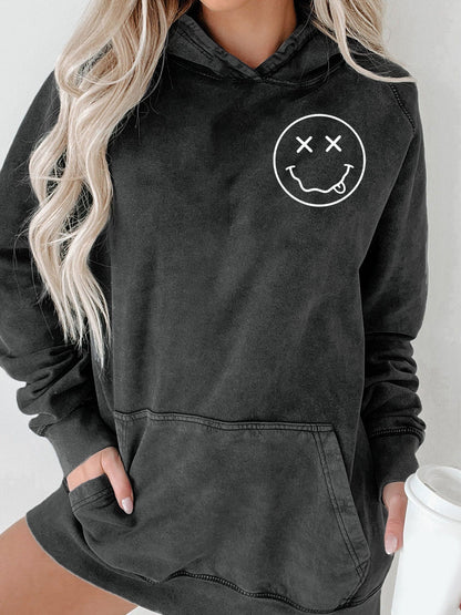 Plussize Bigger Person Washed Hoodie