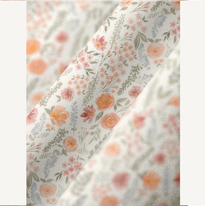 The Wild Flowers Kimono Sleeve Kaftan Dress