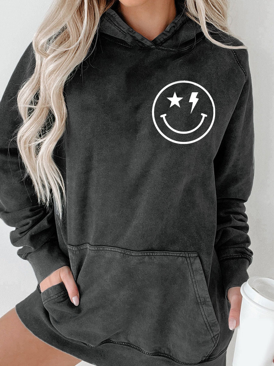 Thicc And Tired Washed Hoodie