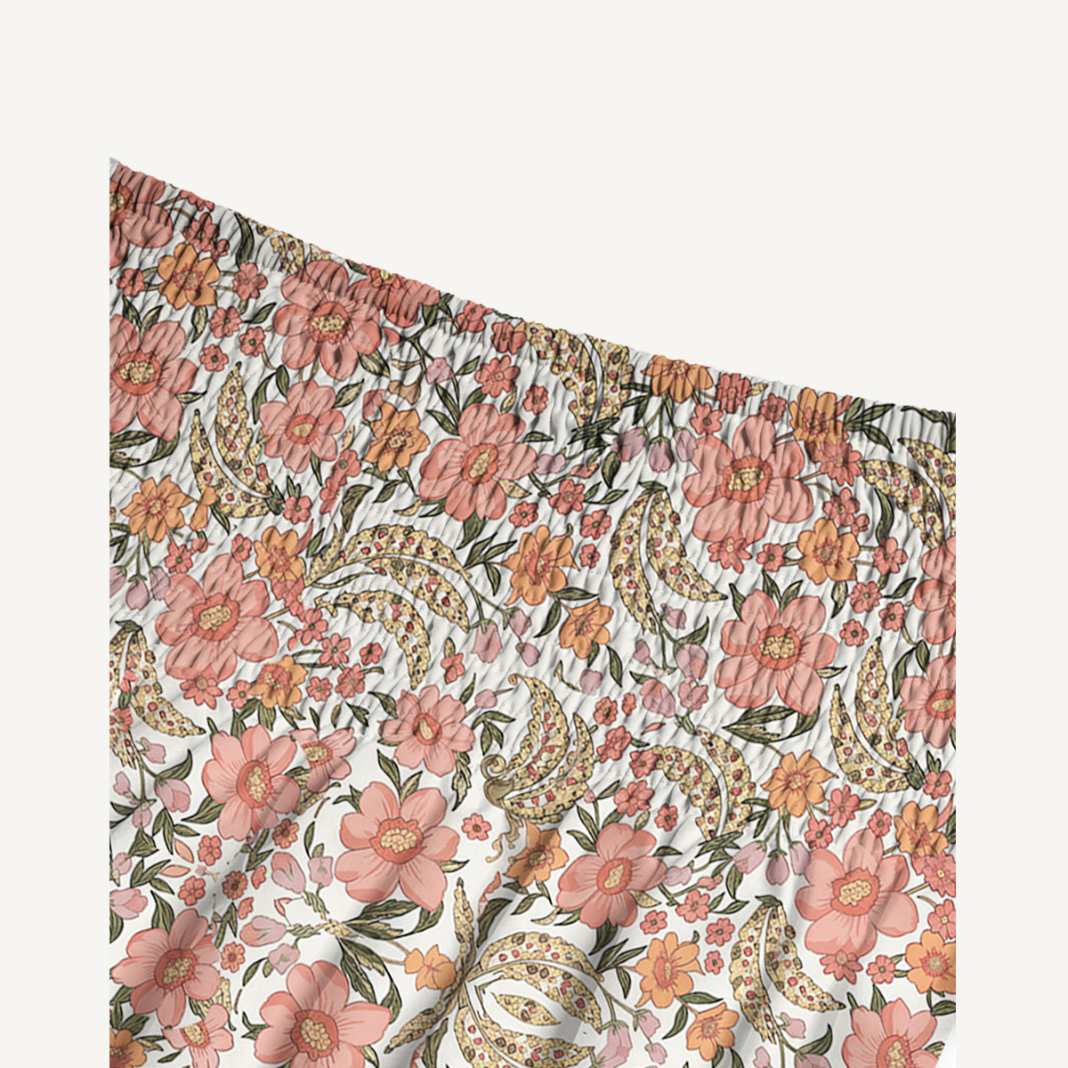 Amber Bloom Print Convertible Maxi Skirt & Strapless Dress