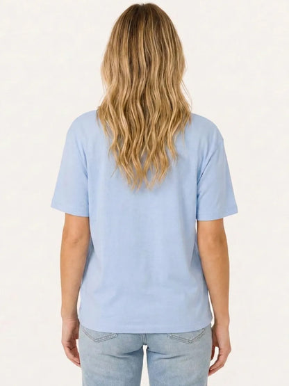 All Plants Are Edible Print Crew Neck Cotton Tee