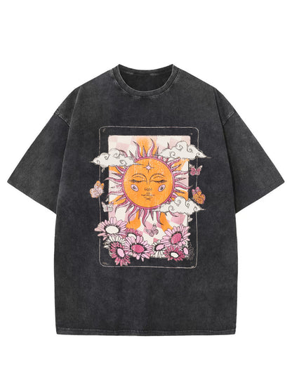Vintage Celestial Sun Washed T-Shirt