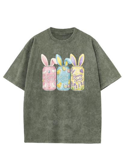 Vintage Easter Bunny Soda Washed T-Shirt