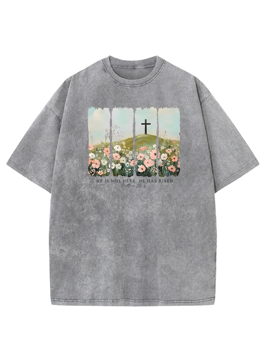 Vintage Jesus Easter Washed T-Shirt