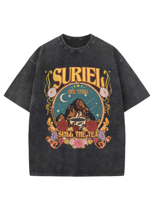 Vintage Suriel Tea Co Washed T-Shirt