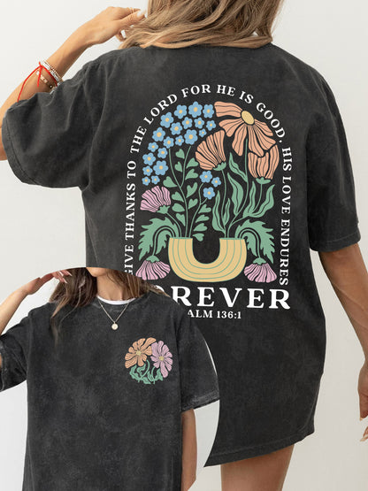 Vintage Boho Christian Washed T-Shirt