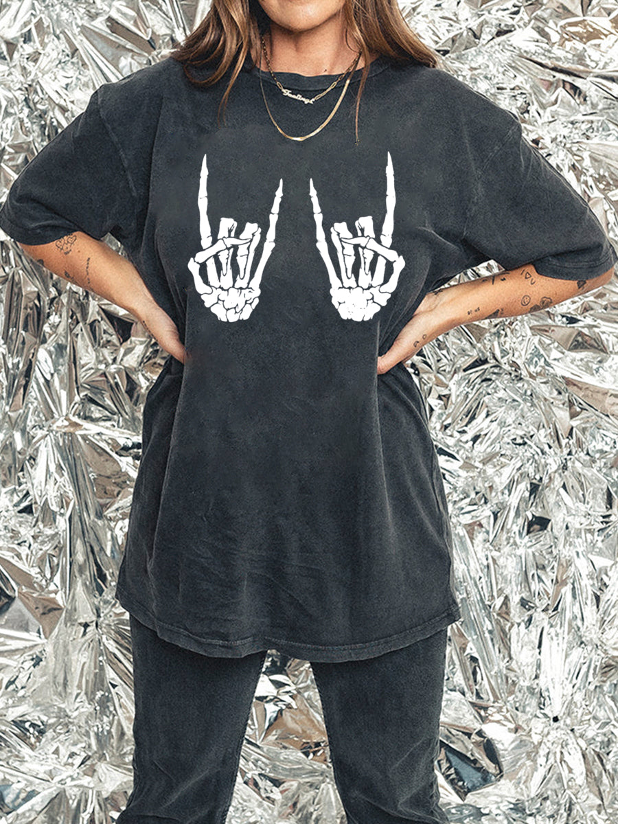 Keep Your Hands On Me Washed Tee
