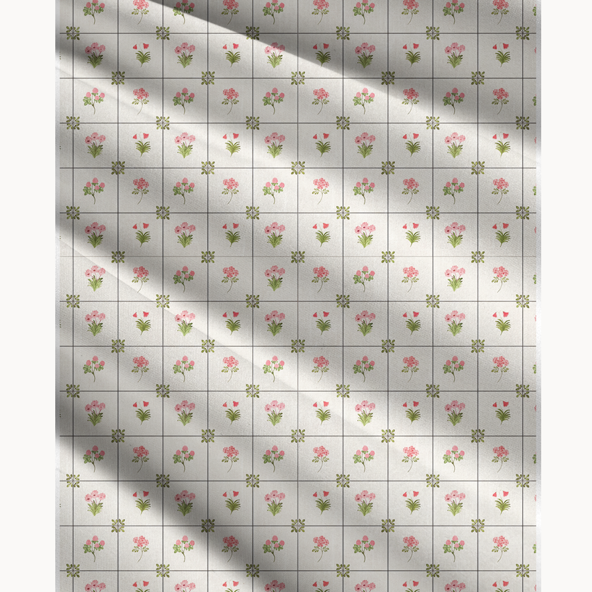 Meadow Tile Bloom Print Convertible Maxi Skirt & Strapless Dress