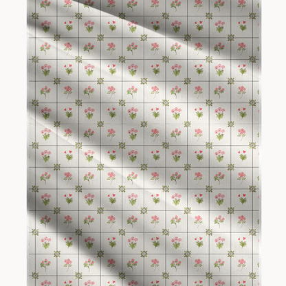 Meadow Tile Bloom Print Convertible Maxi Skirt & Strapless Dress