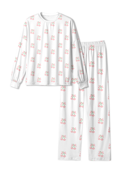 Vintage Bow Cherry Pop Pajamas
