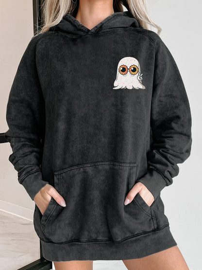 Trick Or Treat Washed Hoodie