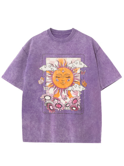 Vintage Celestial Sun Washed T-Shirt