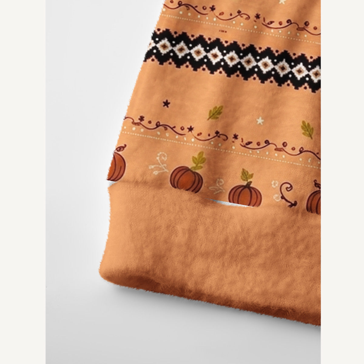 Pumpkin Spell Black Cat Print Ugly Cardigan Sweaters