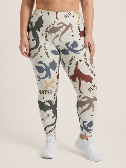 Vintage Dragon Leggings
