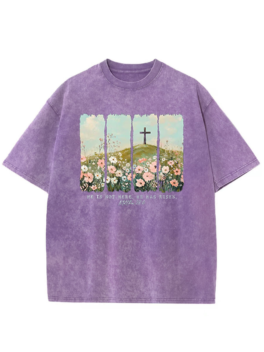 Vintage Jesus Easter Washed T-Shirt