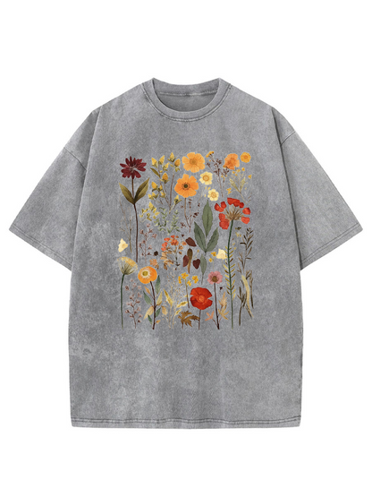 Vintage Flower Washed T-Shirt