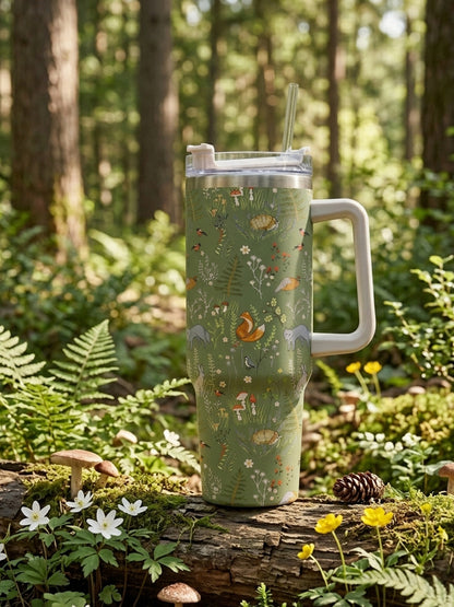 Whimsical Woodland Animals 40oz Tumbler