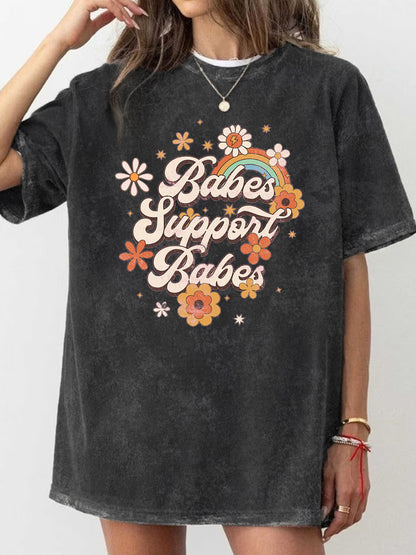 Vintage Babes Washed T-Shirt