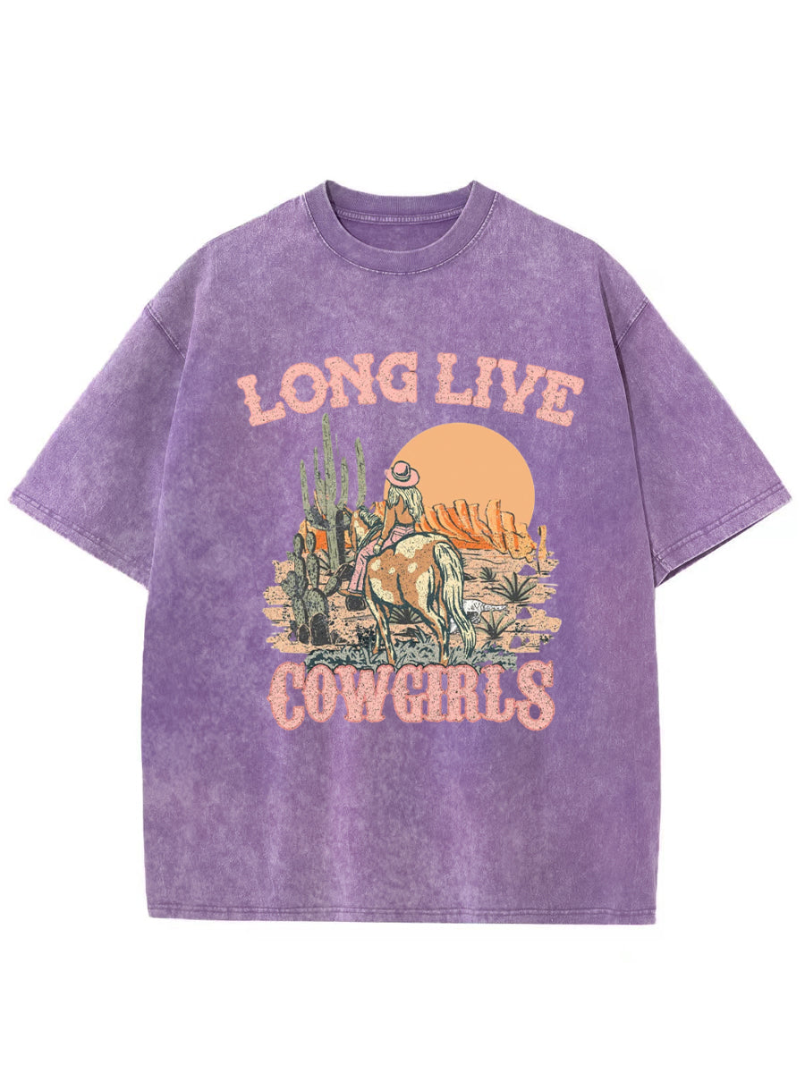 Vintage Western Sublimations Washed T-Shirt